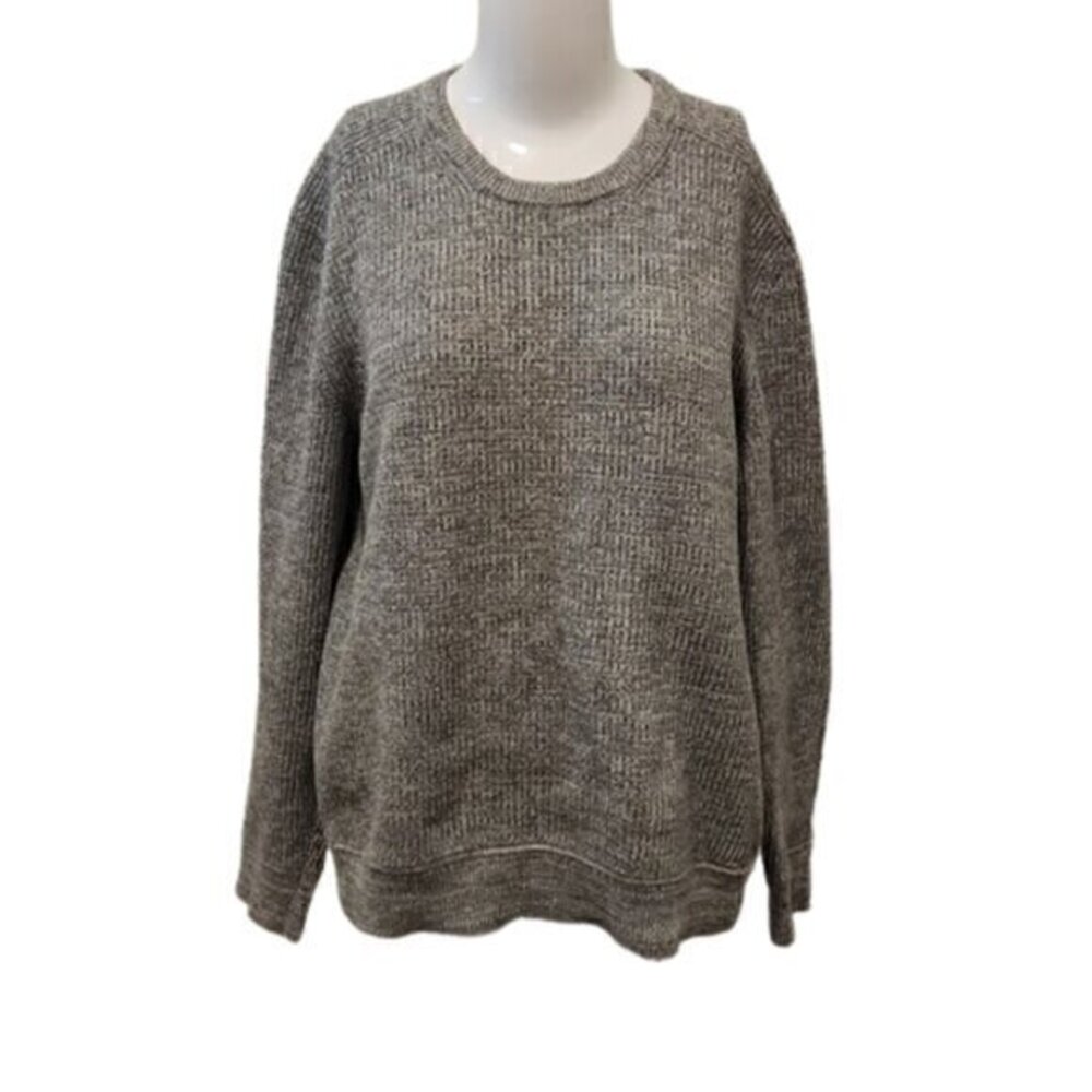[Gap] Thick Gray Crew Neck Sweater - Size L